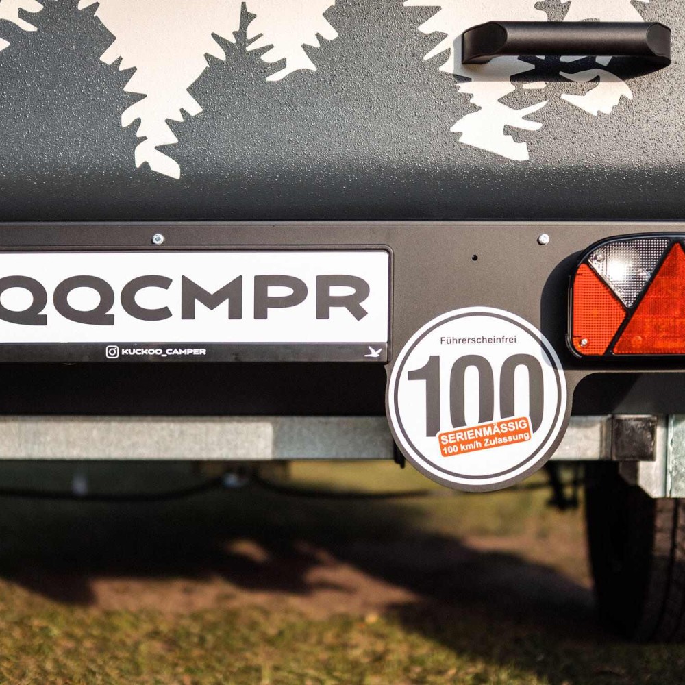 Bruno - Miniwohnwagen mit serienmäßiger 100 km/h Zulassung