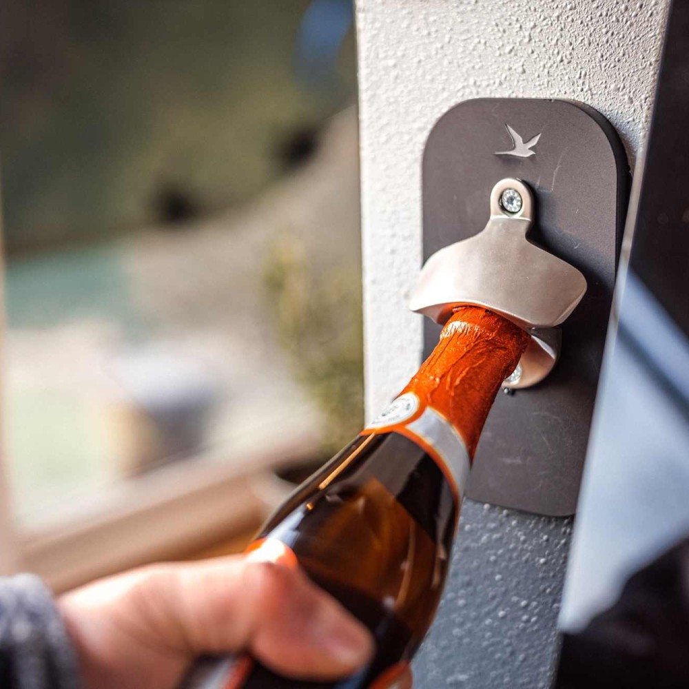 Bruno - Miniwohnwagen mit Bieröffner