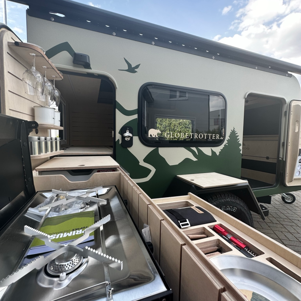 Übersicht Theke der Gobetrotter-Edition Bruno